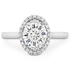 Hearts On Fire Juliette Oval Halo Diamond Engagement Ring