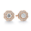 Hearts On Fire Lorelei Halo Stud Diamond Earrings