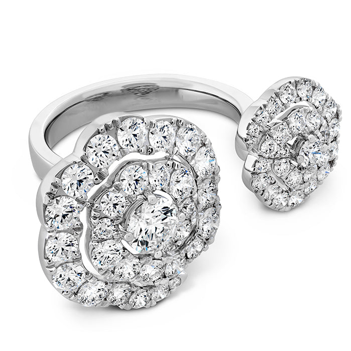 Hearts On Fire Lorelei Diamond Double Floral Ring
