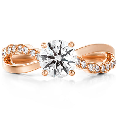 Hearts On Fire Lorelei Lorelei Diamond Twist Engagement Ring