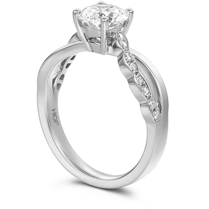 Hearts On Fire Lorelei Lorelei Diamond Twist Engagement Ring