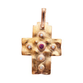 Alex Sepkus Raised Cross Pendant Necklace - M-100RS