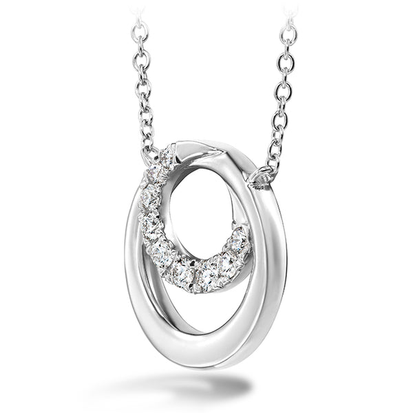 Hearts On Fire Optima Circle Diamond Pendant Necklace