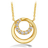 Hearts On Fire Optima Circle Diamond Pendant Necklace