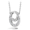 Hearts On Fire Lorelei Double Halo Diamond Pendant Necklace