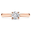 Hearts On Fire Purely Bridal Four Prong V Gallery Engagement Ring