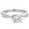Hearts On Fire Simply Bridal Twist Diamond Engagement Ring