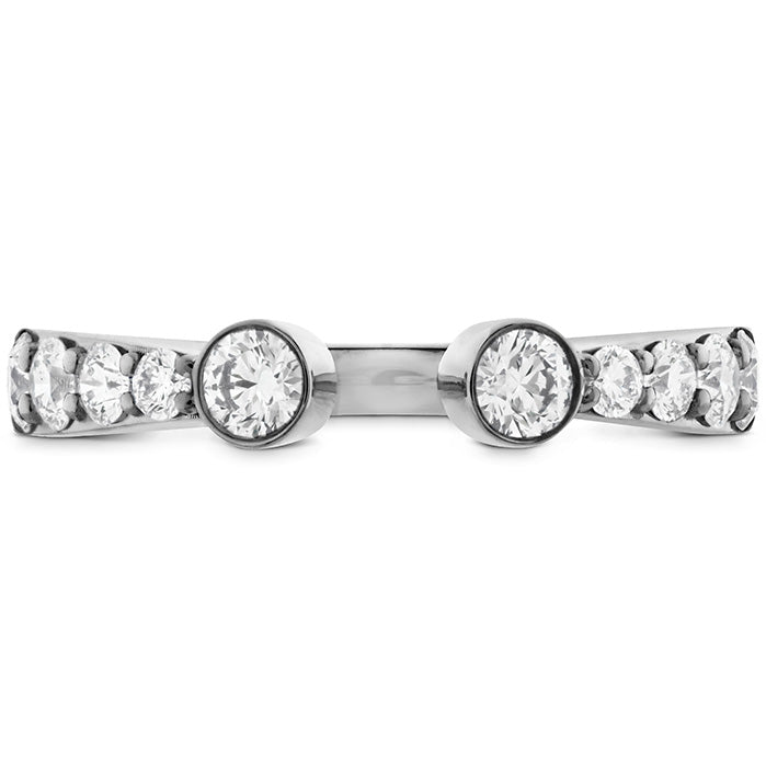 Hearts On Fire Triplicity Open Bezel Diamond Band