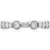 Hearts On Fire Triplicity Open Bezel Diamond Band